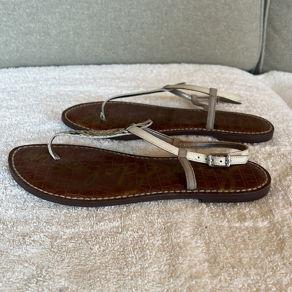 Sam Edelman snakeskin sandals, size 8 - Picture 2 of 4